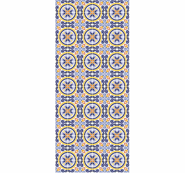 Tapete za kuhinju ljetne pločice - TenStickers