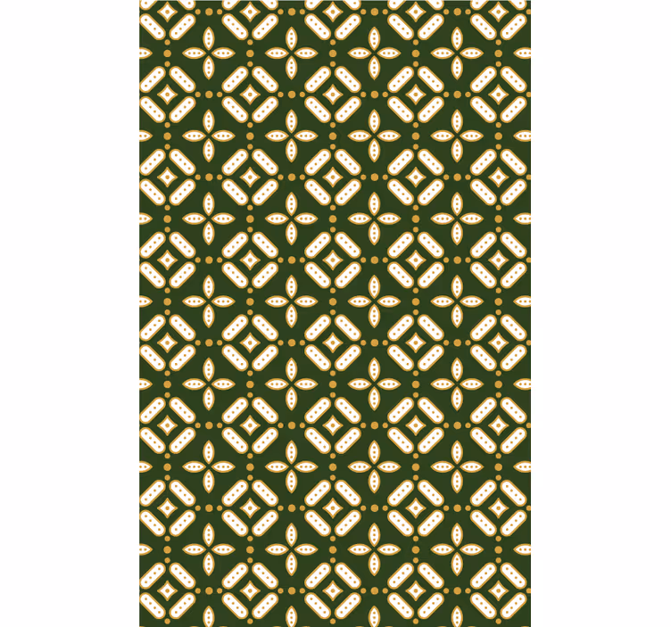 Tapete za kuhinju s geometrijskom ornamentikom - TenStickers