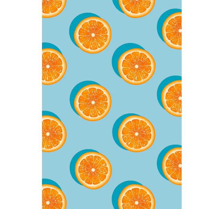Tapete za kuhinju s motivom citrusnih kriški - TenStickers