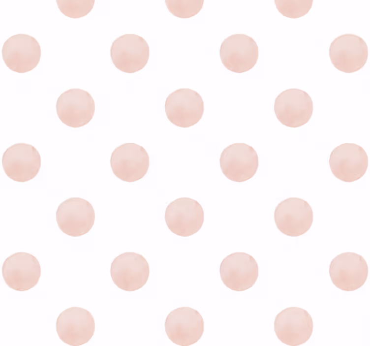 Zidne tapete za spavaću sobu u blush akvarel točkicama - TenStickers