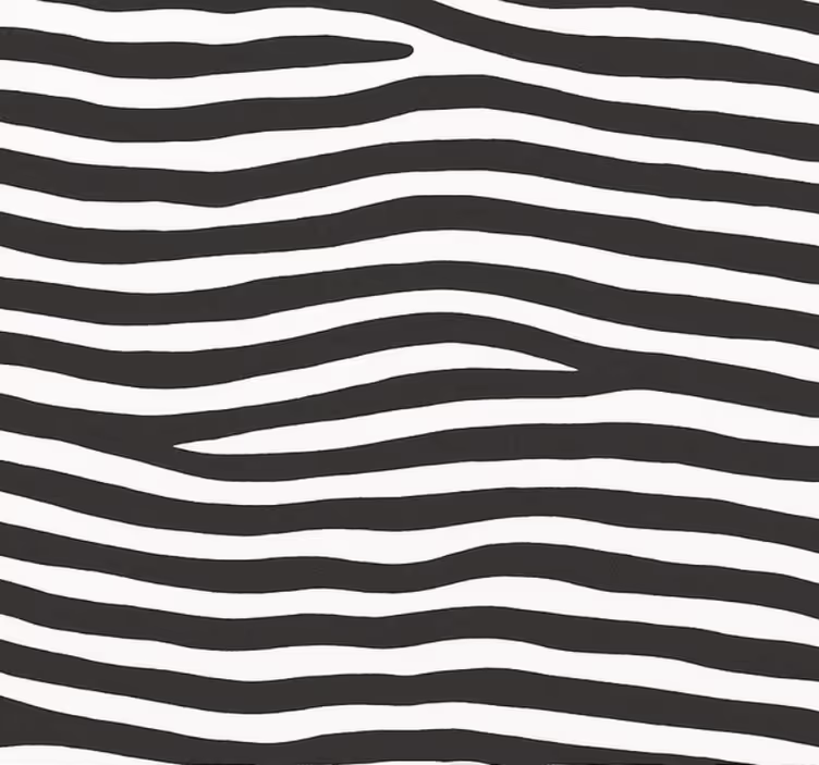 Zidne tapete za spavaću sobu zebra uzorak teksture - TenStickers