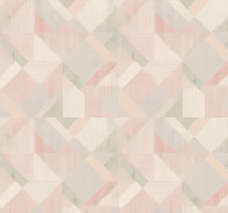 Zidne tapete za spavaću sobu pastel tkanina geometrijski - TenStickers