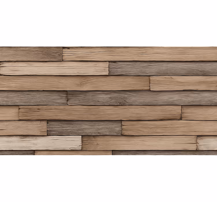 Tapete za dnevni boravak rustic 3d drvo - TenStickers