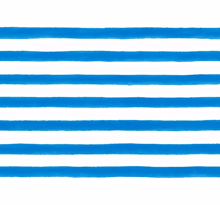 Tapete vodoravne pruge u plavim akvarelnim trakama - TenStickers
