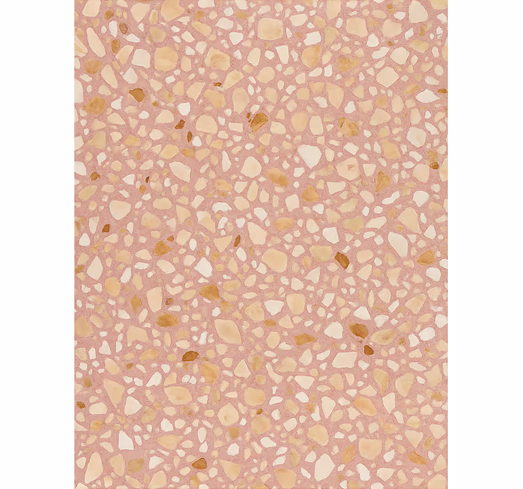 Tapete za zid kamen rose earth terrazzo - TenStickers