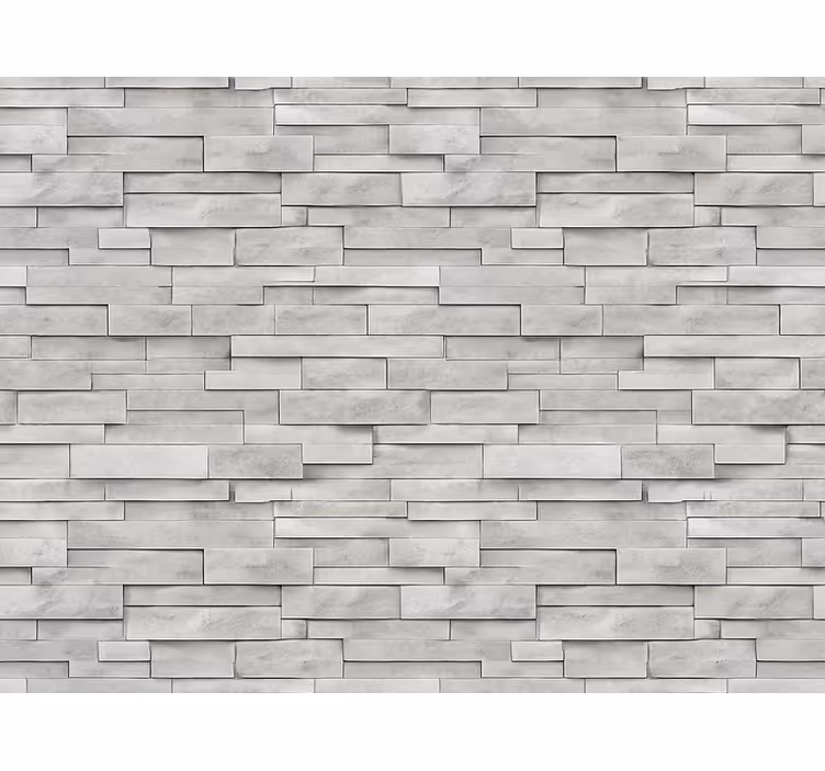 Tapete za zid kamen sivi škriljevac ledge stone - TenStickers
