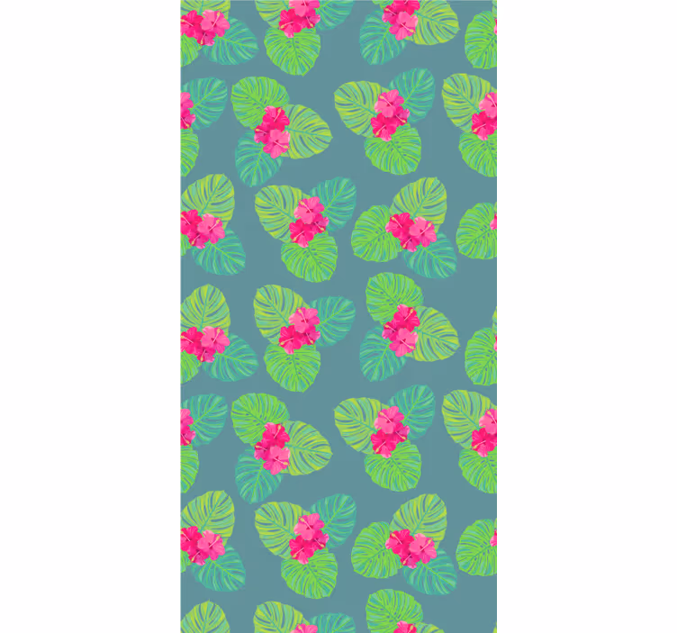 Tapete za zid cvjetni dizajn magnolije na vodi - TenStickers