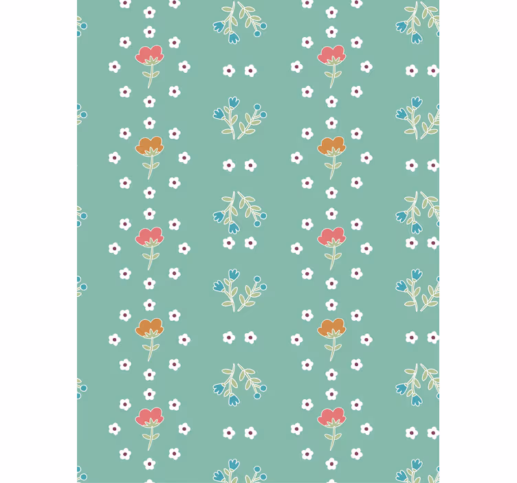 Tapete za zid cvjetni uzorak "granny chic" - TenStickers