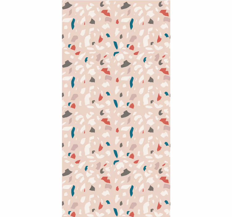 Zidne tapete za spavaću sobu s terrazzo uzorkom - TenStickers