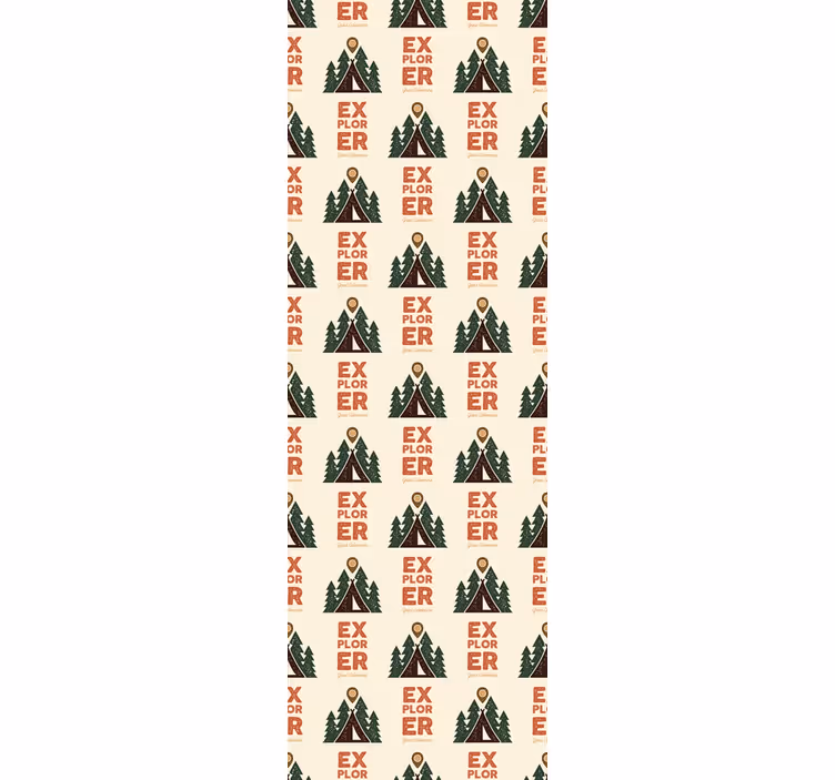 Tapete za spavaću sobu istražuju kampersku avanturu - TenStickers