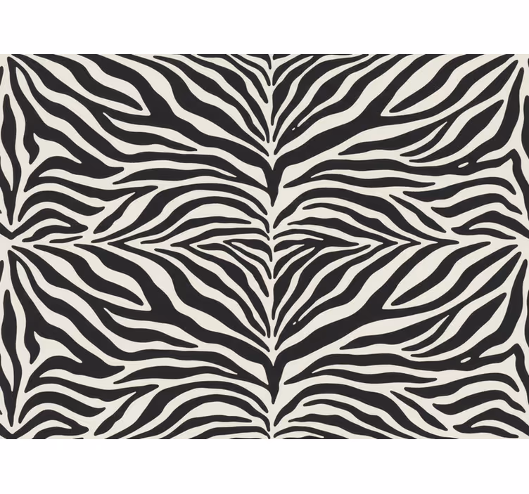 Tapete za zid zebra realističan uzorak zebre - TenStickers