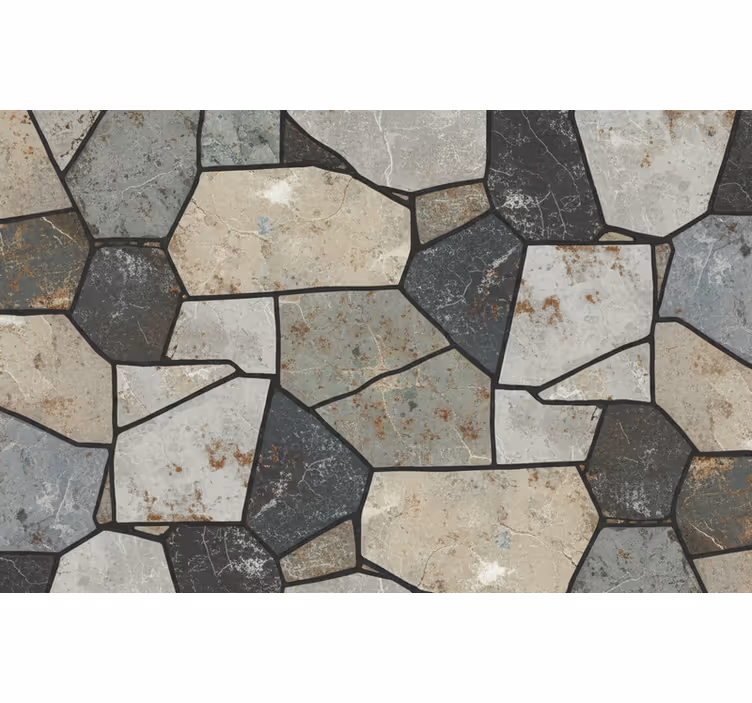 Tapete za zid kamen industrijski kamen izgled - TenStickers