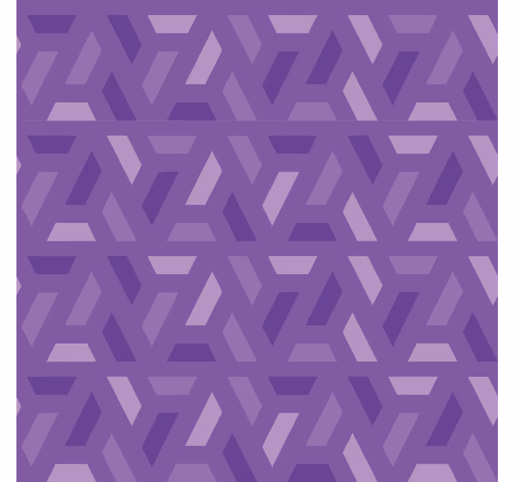 Lila tapete u geometrijskim ljubičastim tonovima - TenStickers