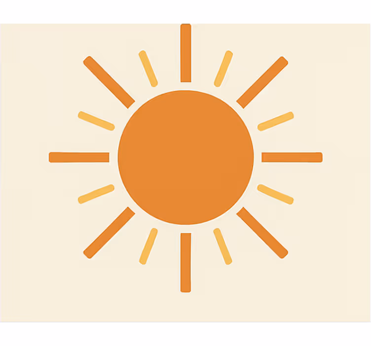 Tapete od terakote sol filat - TenStickers
