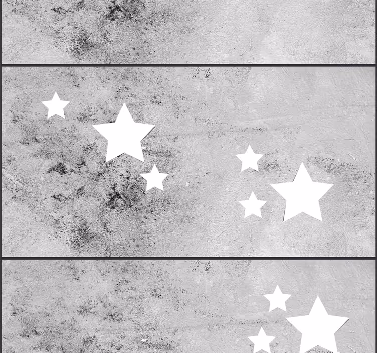 Tapete za zid Zvijezde nebeski betonski ambijent blagovanja - TenStickers