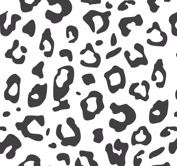 Crna leopard životinja pozadina - TenStickers