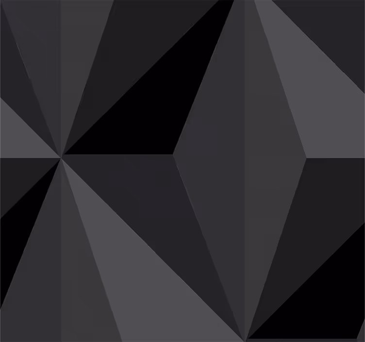 Geometrijski trokuti 3d pozadina trokuta - TenStickers
