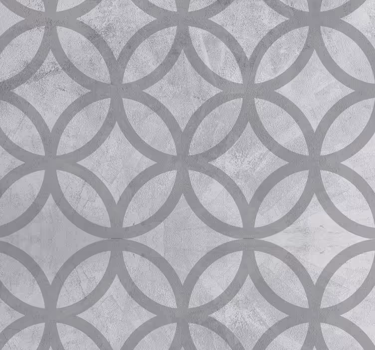 Sive tapete za zid jednostavnost geometrijskog uzorka - TenStickers