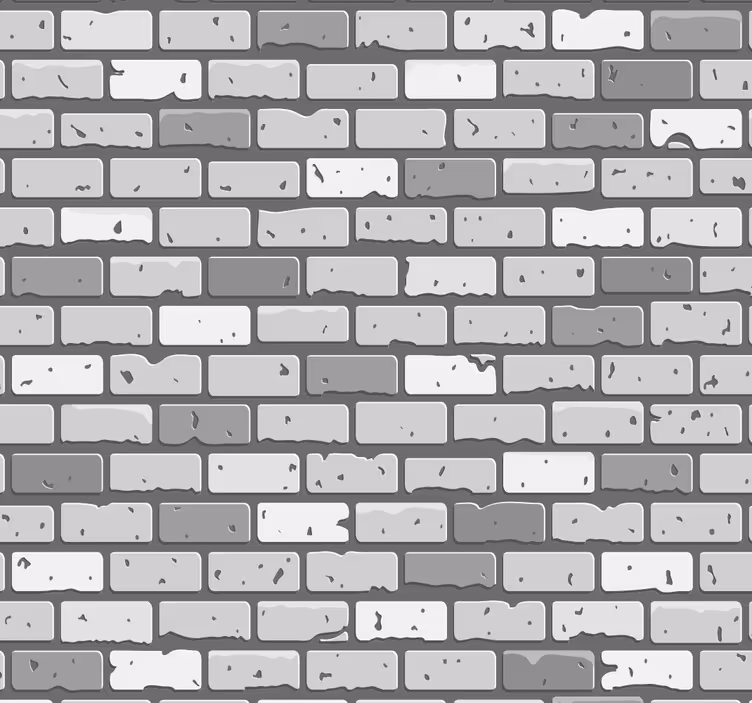 Cigle od tapeta od betonske opeke - TenStickers