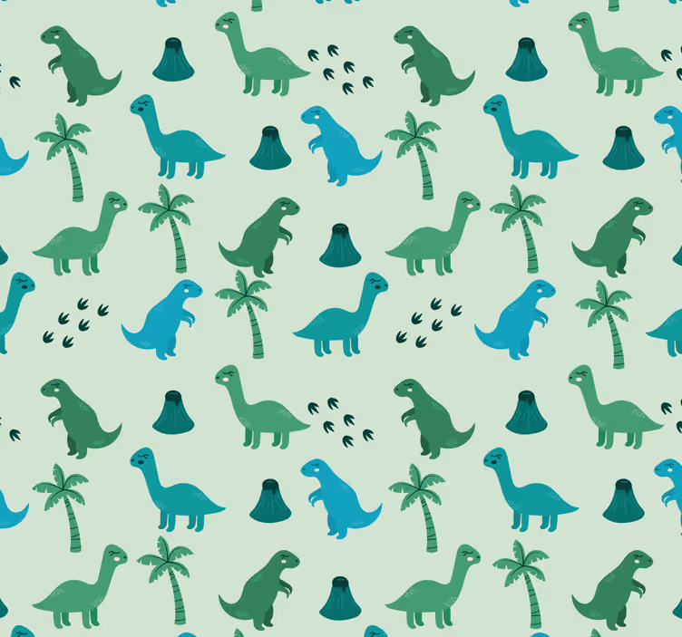 Tapete za zid Dinosaura dinosaurski motivi - TenStickers