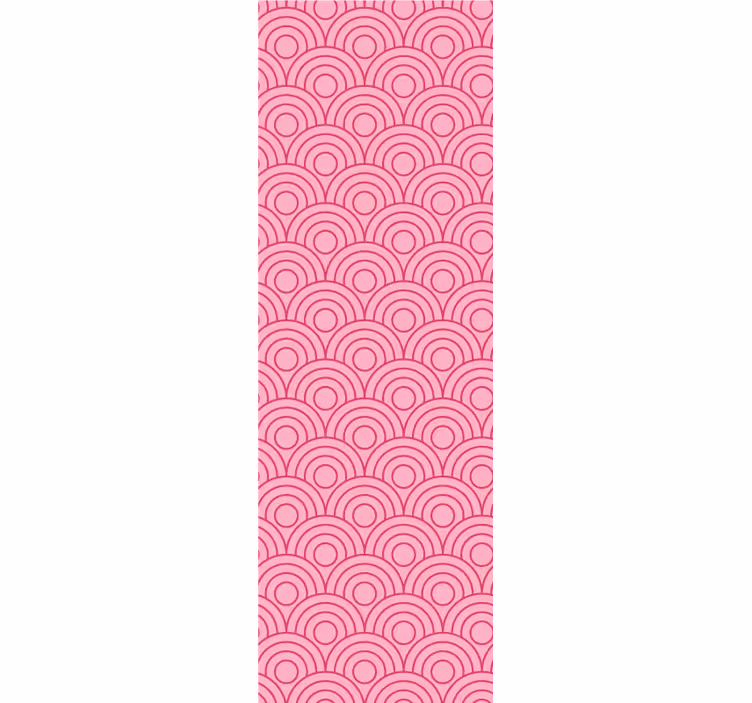 Geometrické tapeta kružni uzorci - TenStickers