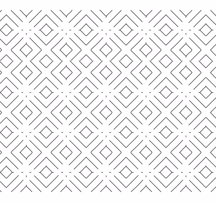 Tapete za zid Geometrijski dijamantna teselacija - TenStickers