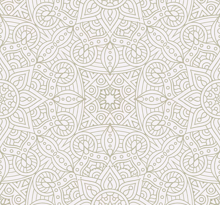 Ukrasne tapete geometrijske mandale - TenStickers
