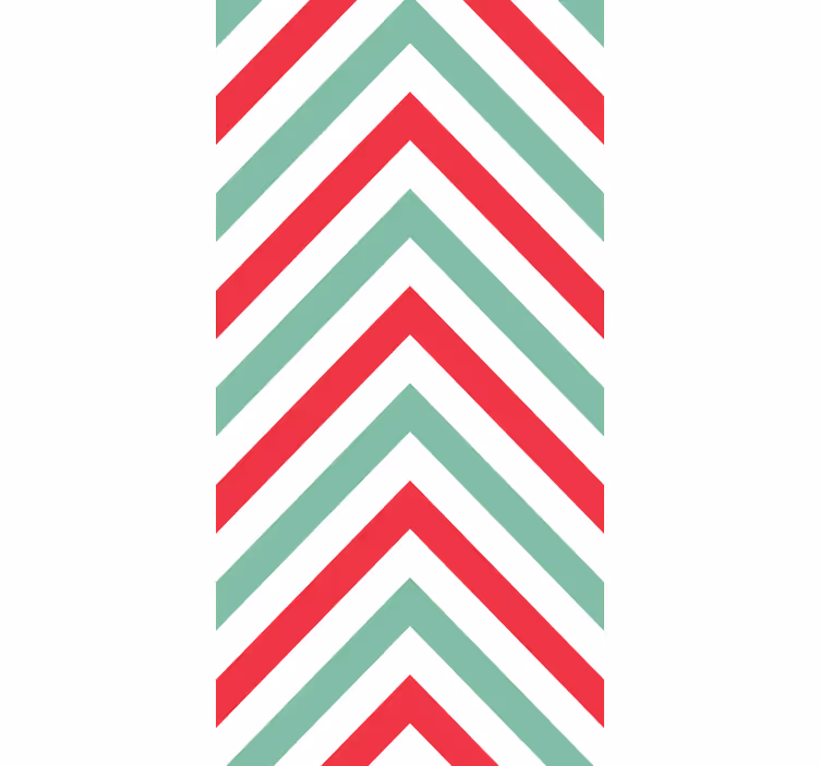 Tapete za zid Geometrijski ševron cik-cak uzorak - TenStickers