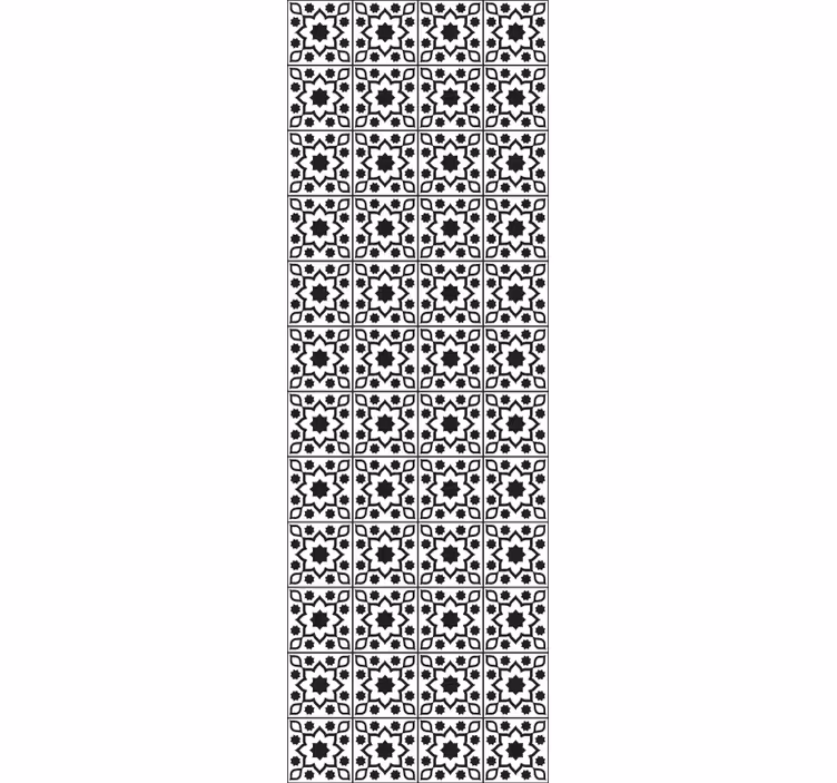 Tapete za zid pločice ansambl geometrijskih pločica - TenStickers
