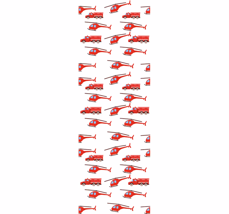 Pozadina za vatrogasni helikopter - TenStickers