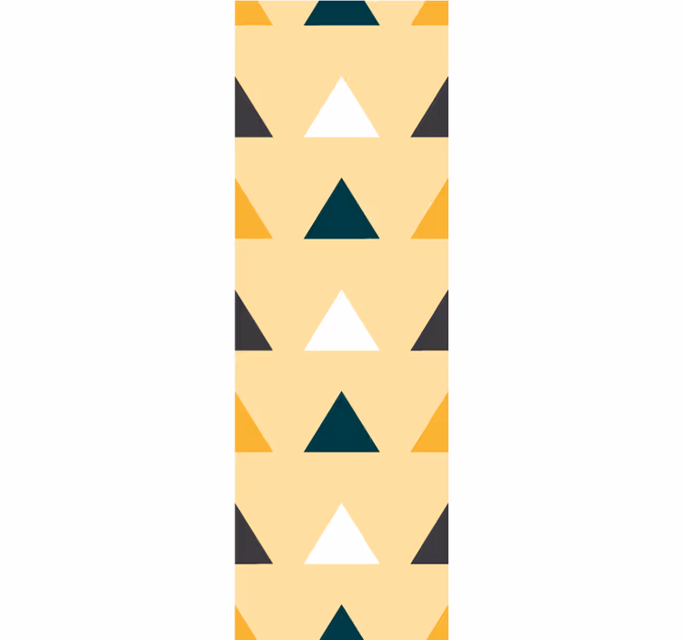 Pozadina u boji trokuta geometrijski trokut - TenStickers