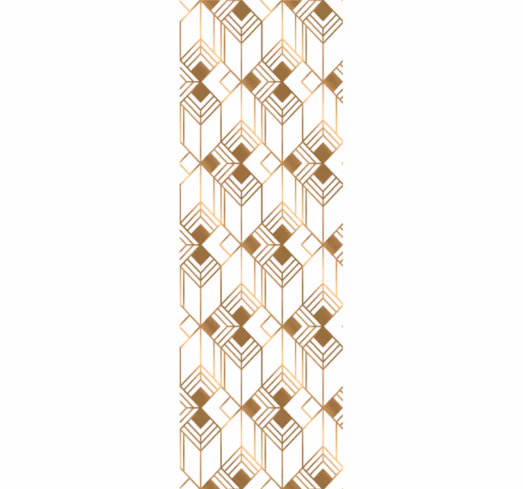 Tapete za zid Geometrijski kubistička simetrija - TenStickers