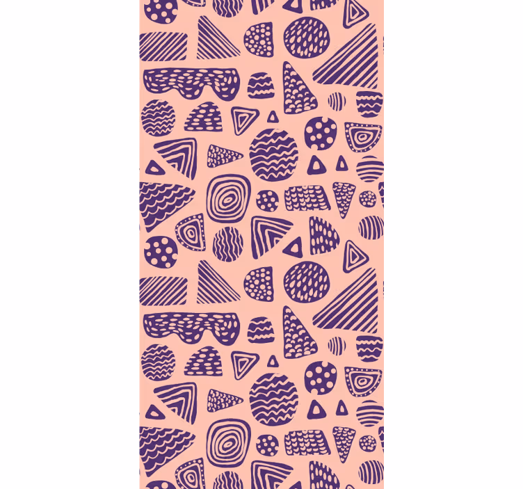 Tapete za dnevni boravak geometrijski oblici set - TenStickers