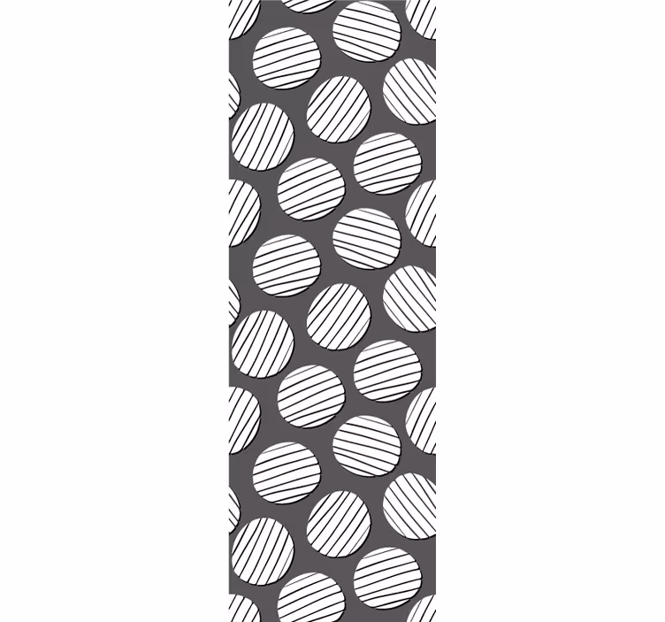 Tapete za zid Geometrijski geometrijska figura kruga - TenStickers