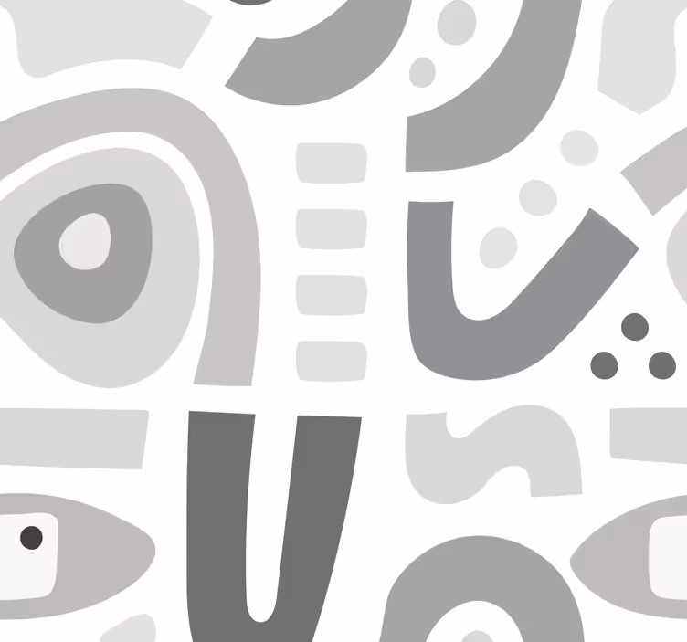 Tapete za zid Geometrijski apstraktne geometrijske forme - TenStickers