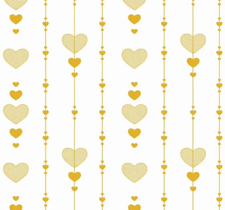 Srce zlata apstraktne pozadine - TenStickers