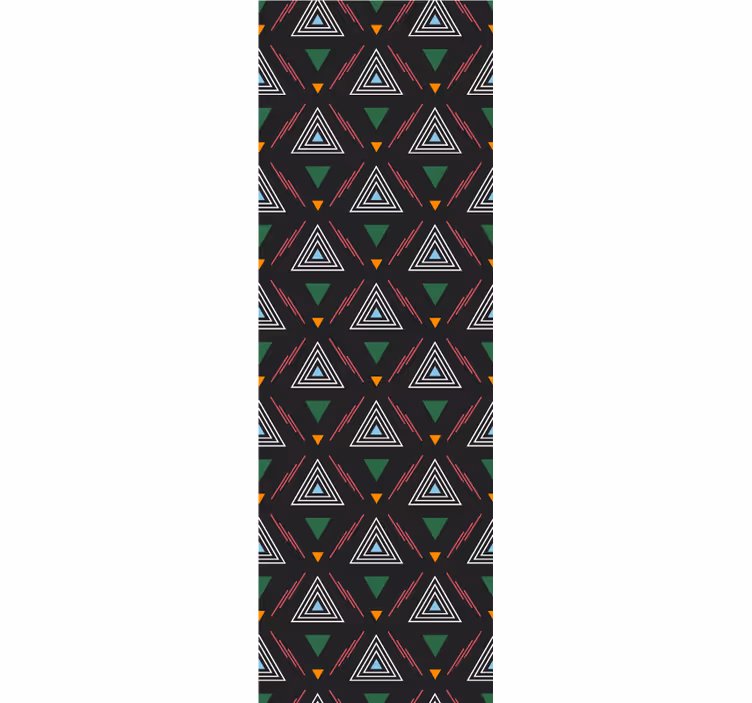 Tapete za zid trokuti triad harmonija - TenStickers