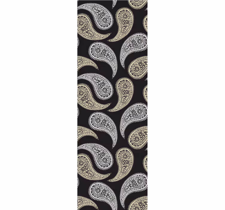 Ukrasne tapete paisley elegancija - TenStickers