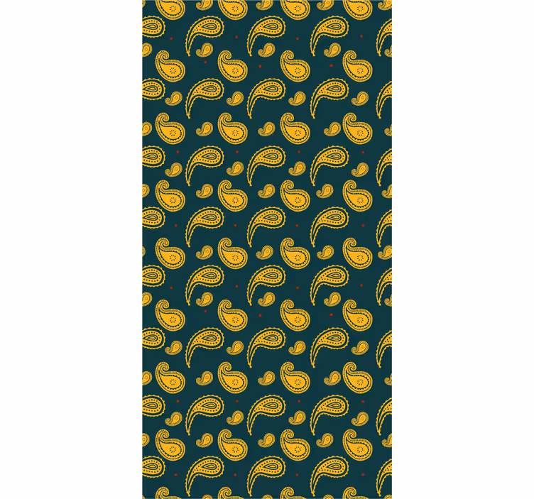 Ukrasne tapete dizajn s paisley motivom - TenStickers