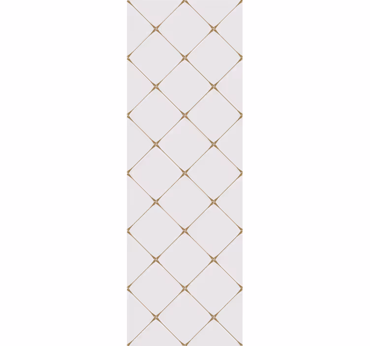 Kvadratne pozadine geometrijske dijamantne linije - TenStickers