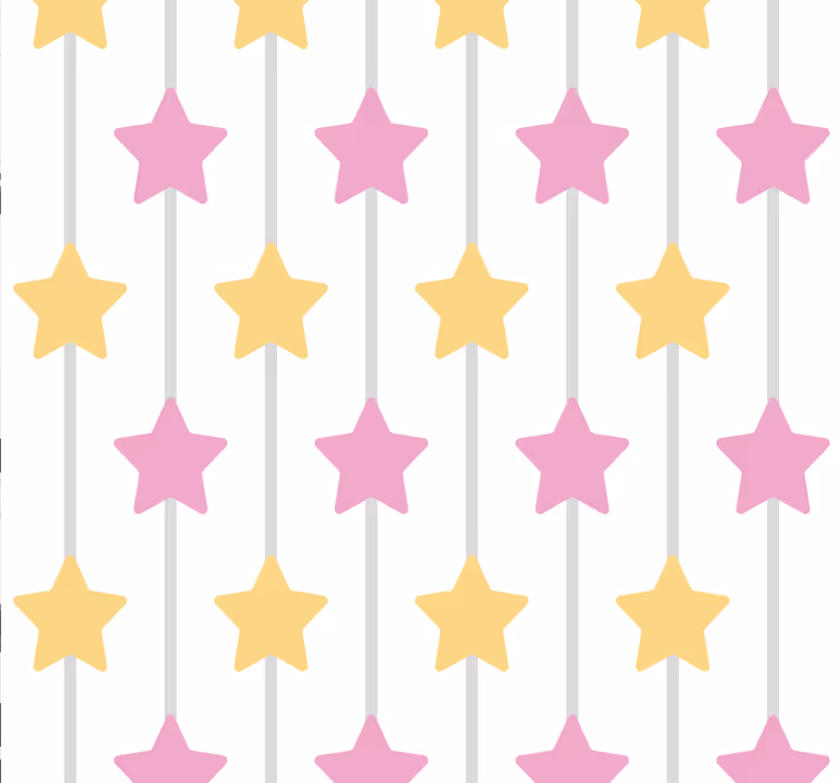 Tapete za dječju sobu infant zvjezdani san - TenStickers