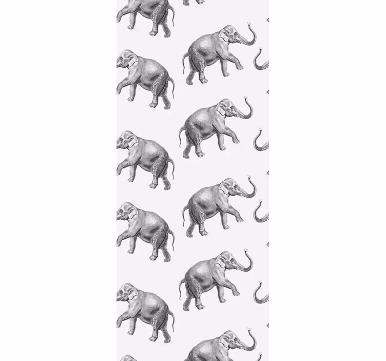 Tapete za zid Slon slonovo ponavljanje - TenStickers
