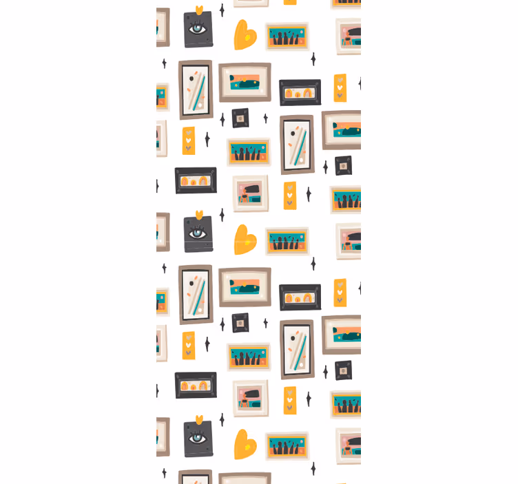 Industrijske tapete retro uredski motivi - TenStickers