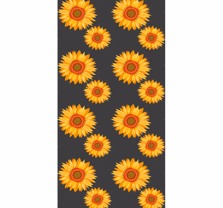Tapete za zid Cvijeće elegancija suncokreta - TenStickers