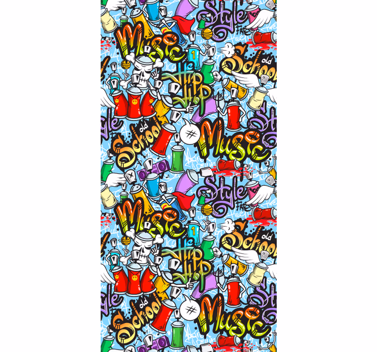 Tapete za zid Umjetnost elementi grafita - TenStickers