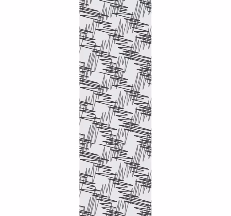 Tapete za dnevni boravak apstraktni linearni motiv - TenStickers