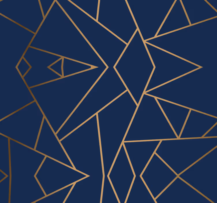 Tapete za zid Geometrijski apstraktne kutne linije - TenStickers