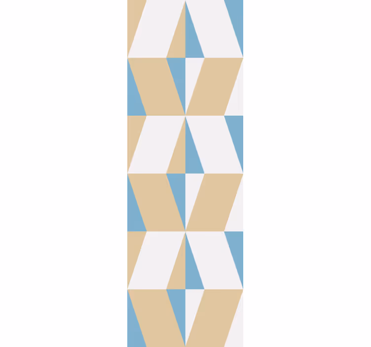 Geometrijski minimalistički oblici moderne tapete - TenStickers