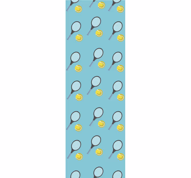Tapete za zid Umjetnost teniski uzorak - TenStickers