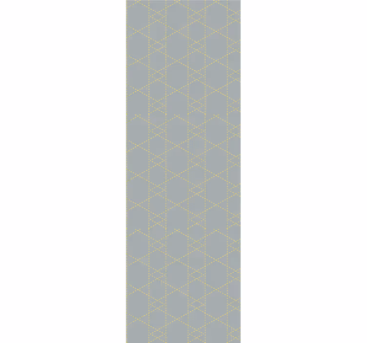 Tapete za zid Geometrijski geometrijski rešetkasti uzorak - TenStickers
